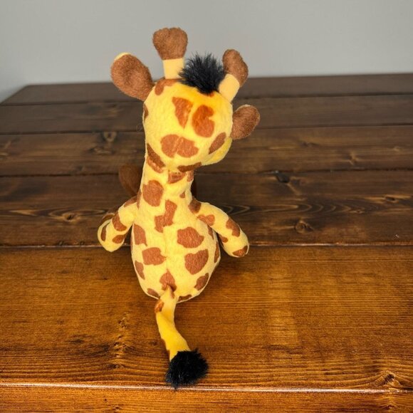 Burton + Burton 2005 Geriff Giraffe yellow brown stuffed animal plush 11” - Picture 5 of 11